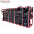 90 Degree vertical Sidewall Corrugated wave conveyor belt wall stand inclined upward flexowell conveyor belt